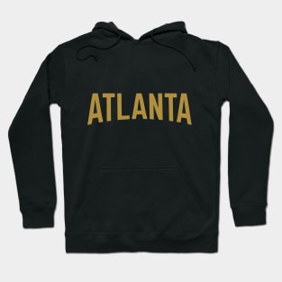 Atlanta City Typography Hoodie